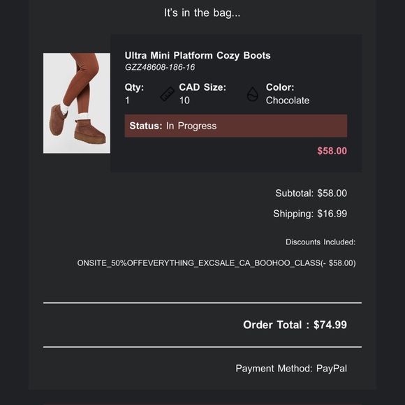 Ultra mini platform cozy boots - Picture 4 of 4